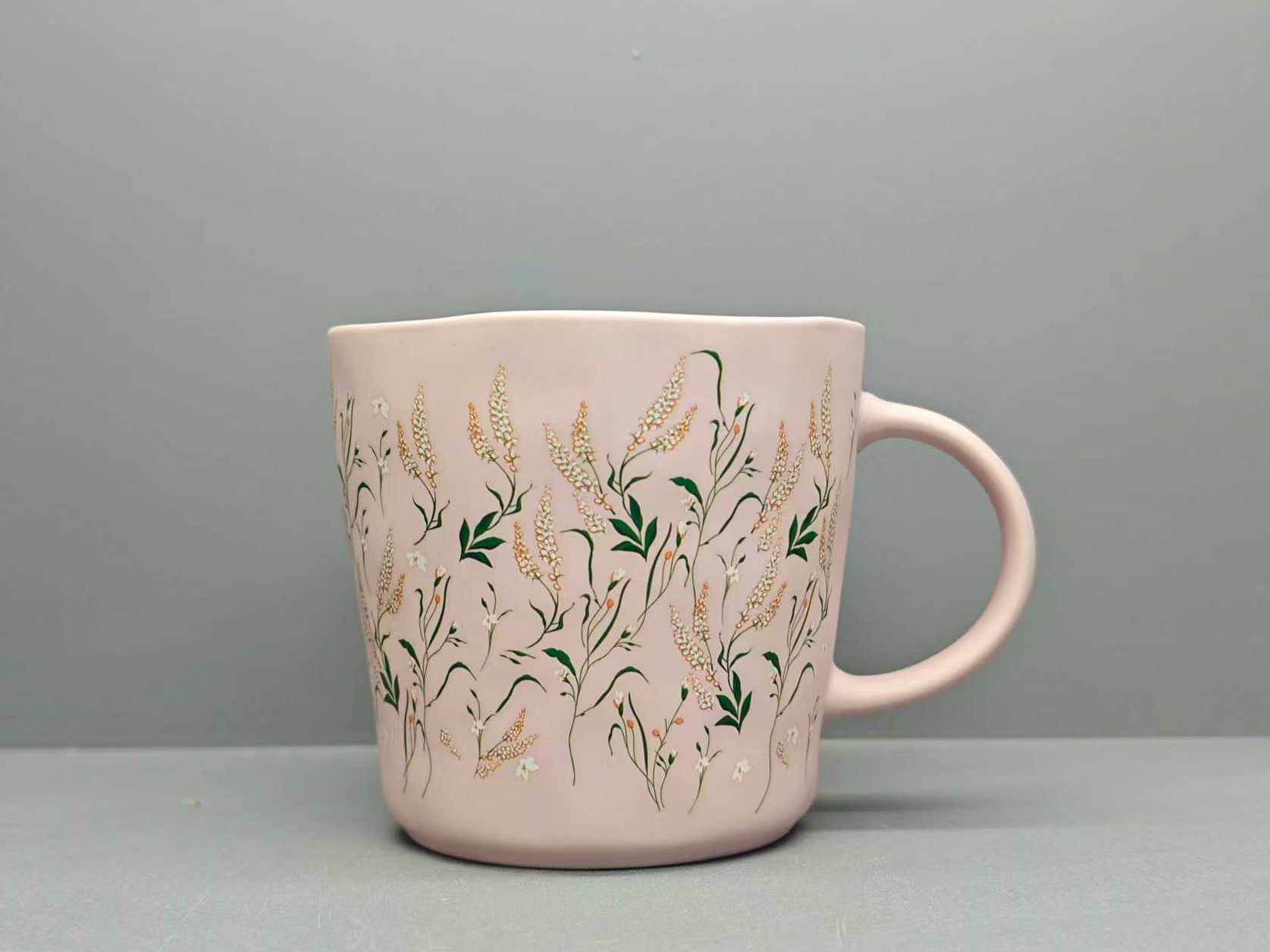 Country Style Ceramic Mug Set