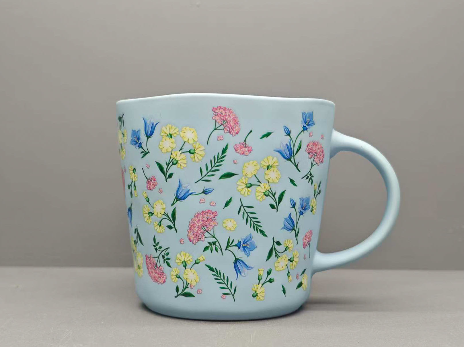 Country Style Ceramic Mug Set