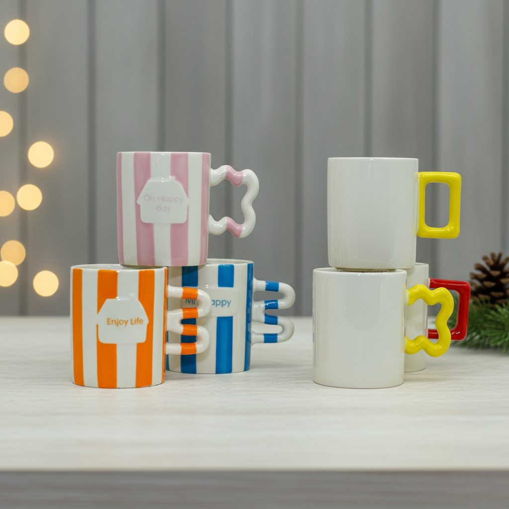Creative Handpainted Ceramic Mug