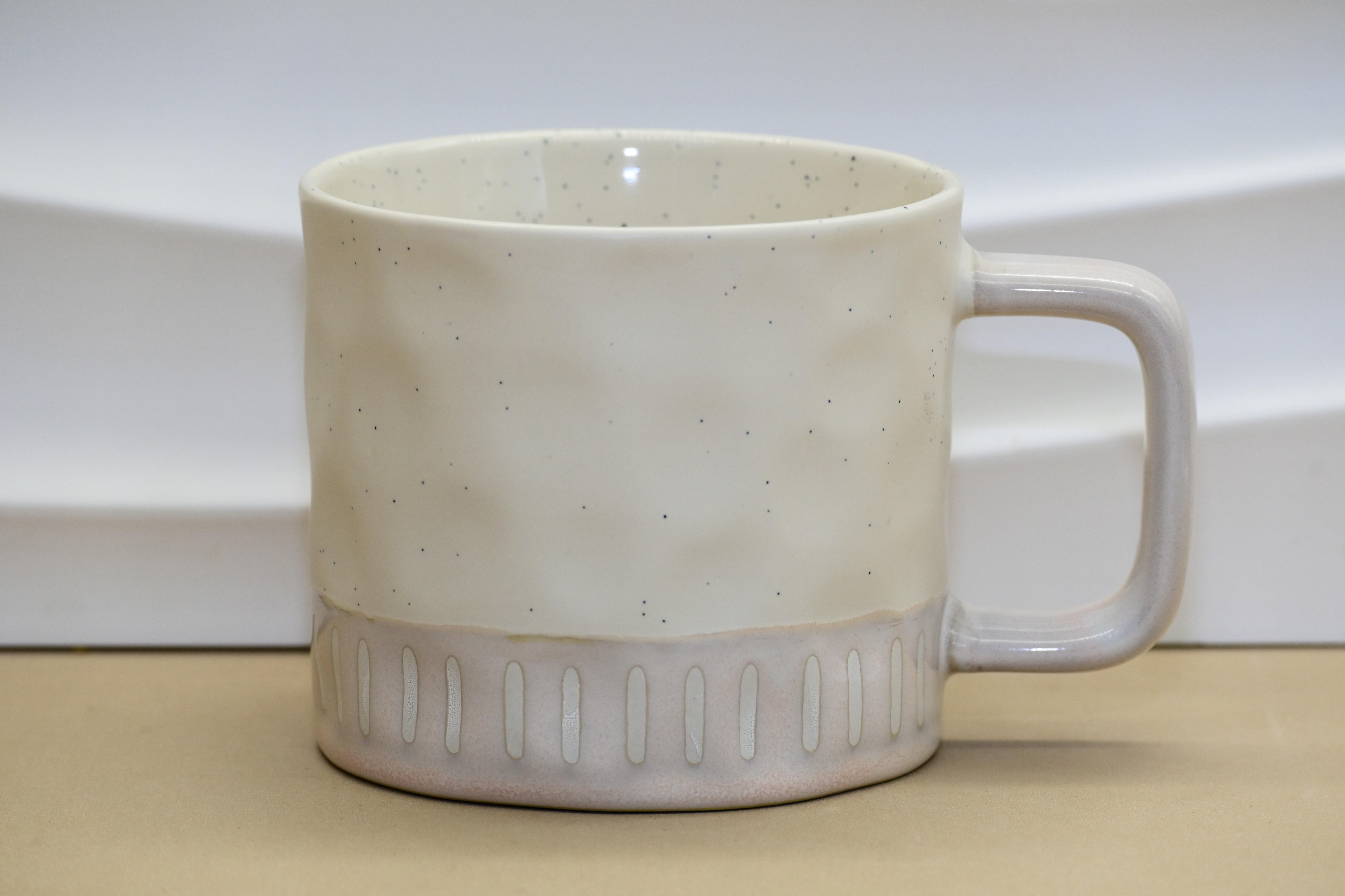 Heart Deco Irregular Mug