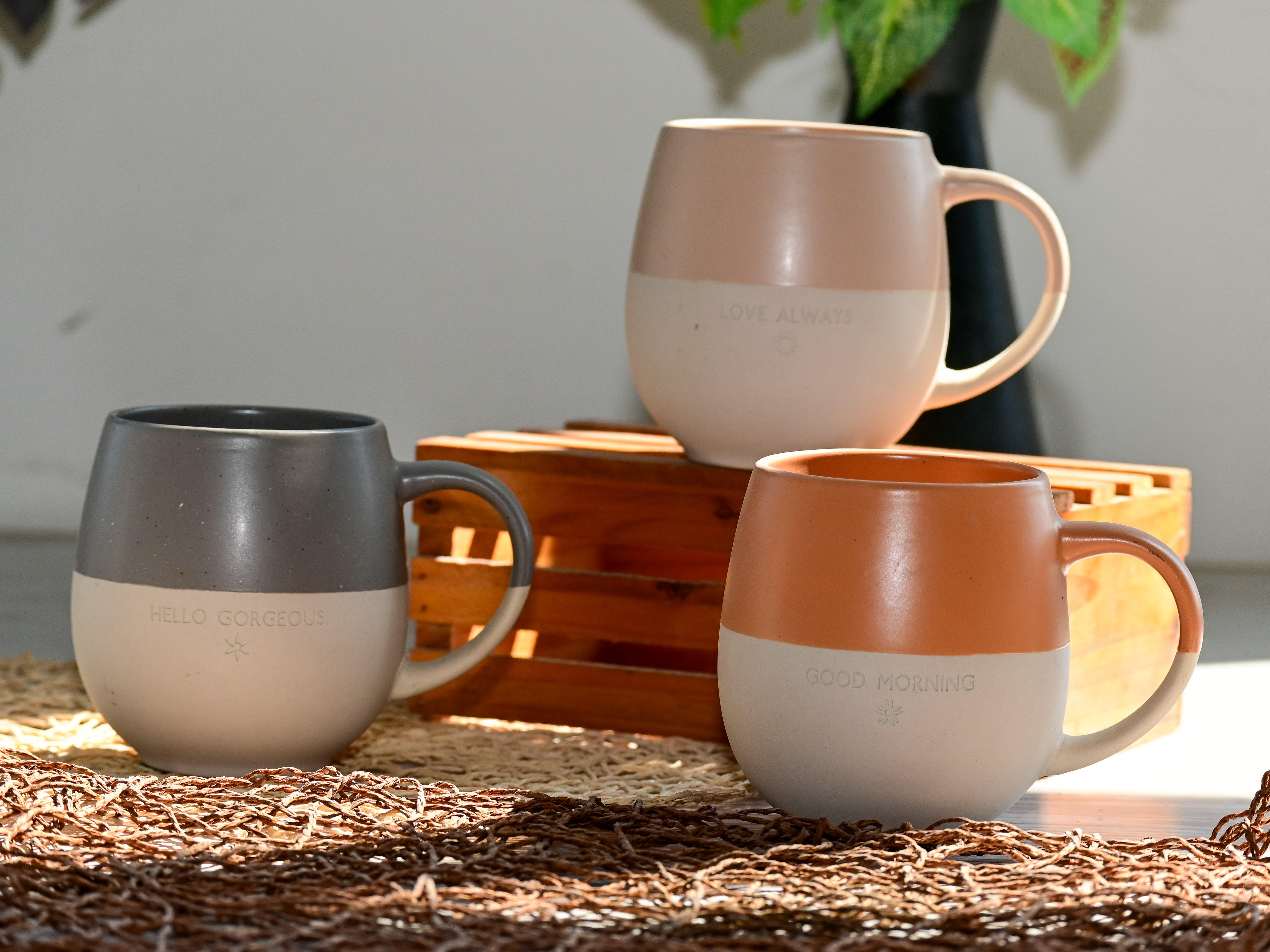 Minimalist Text Mug