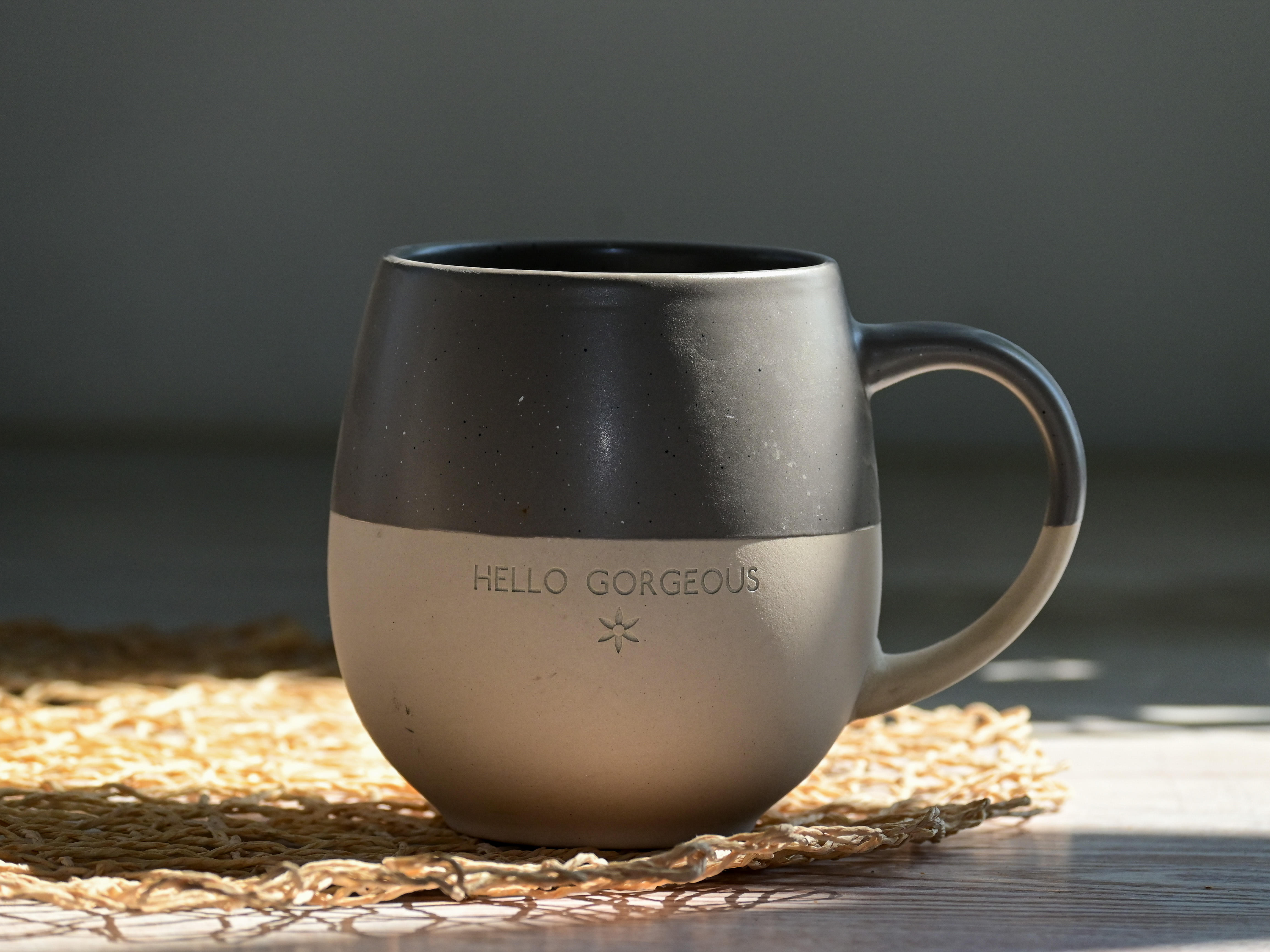 Minimalist Text Mug