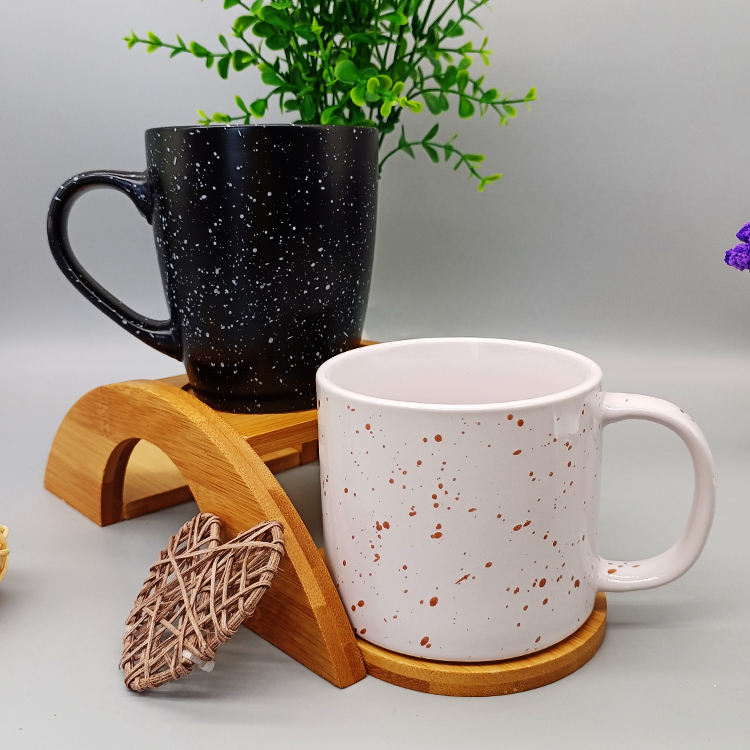 Snowflake Speckled Mug
