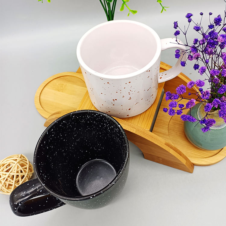 Snowflake Speckled Mug