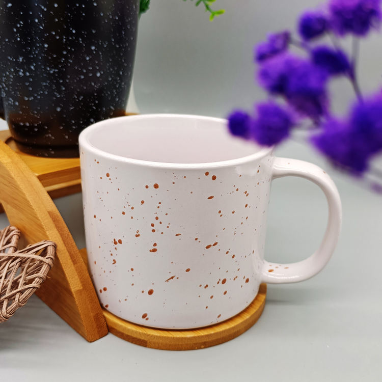 Snowflake Speckled Mug