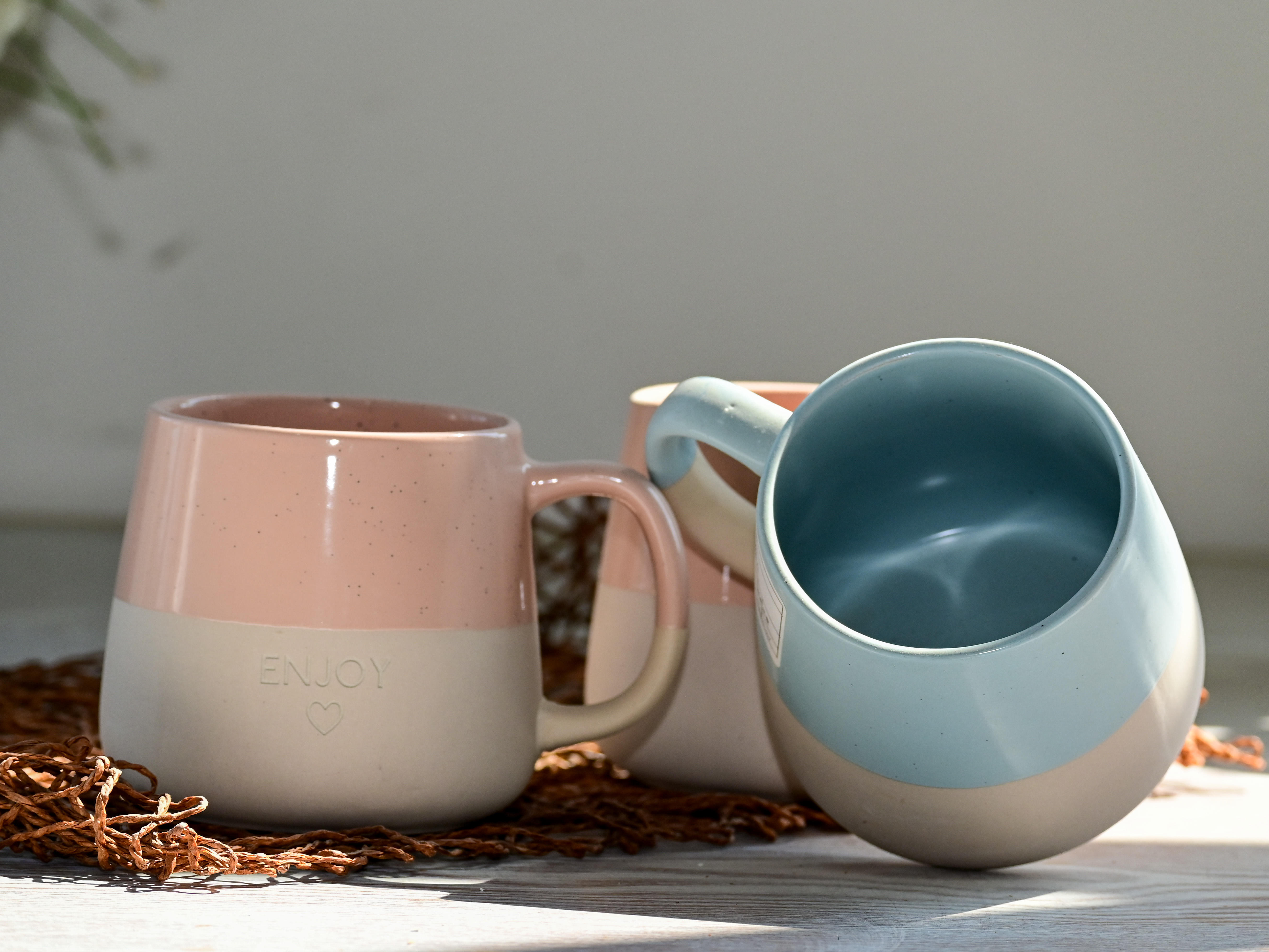 Two Tone Speckled Mug