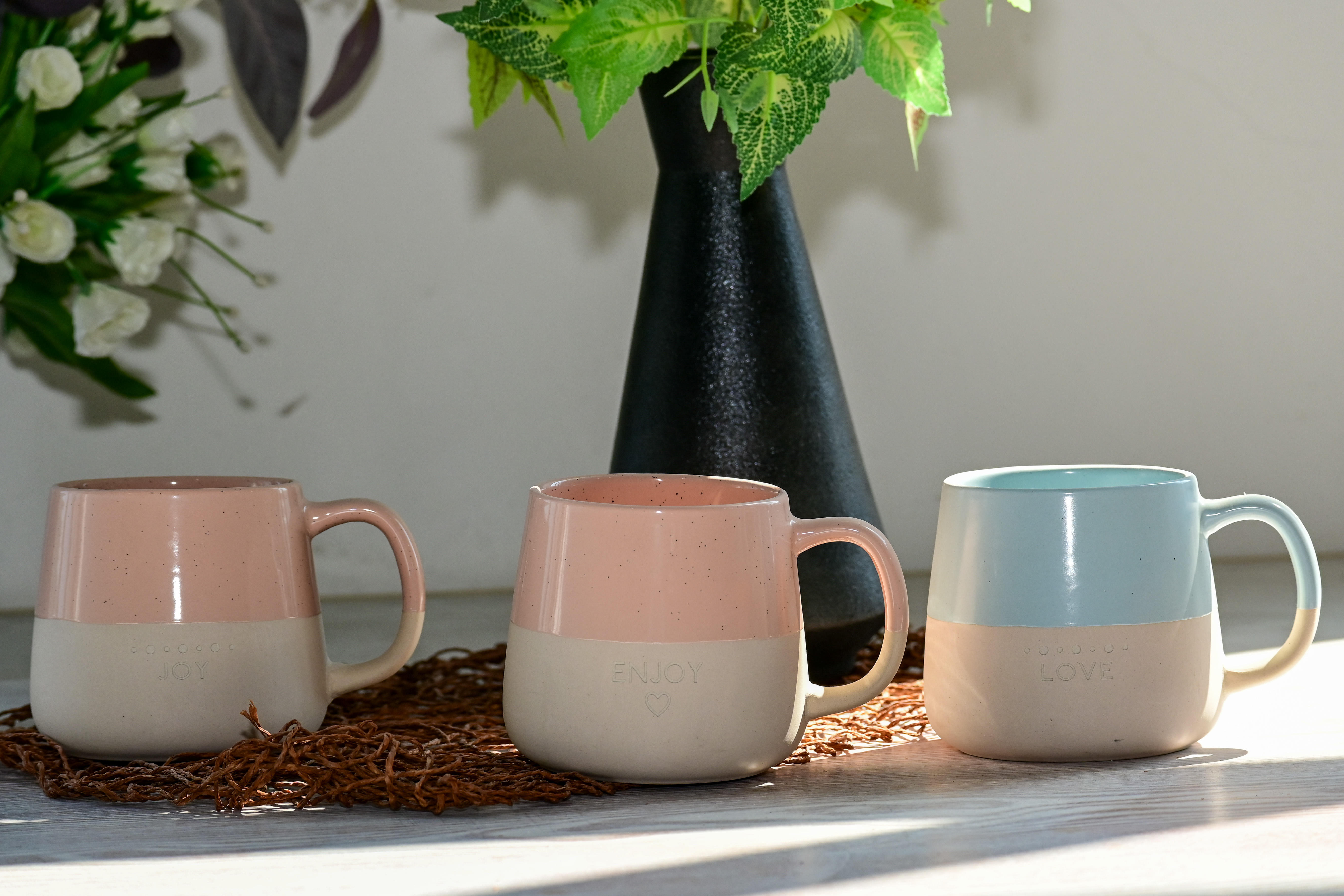 Two Tone Speckled Mug